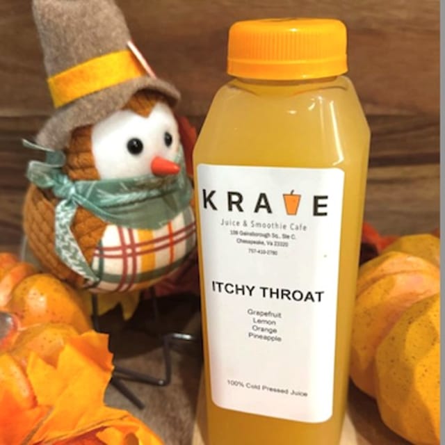 Itchy Throat.